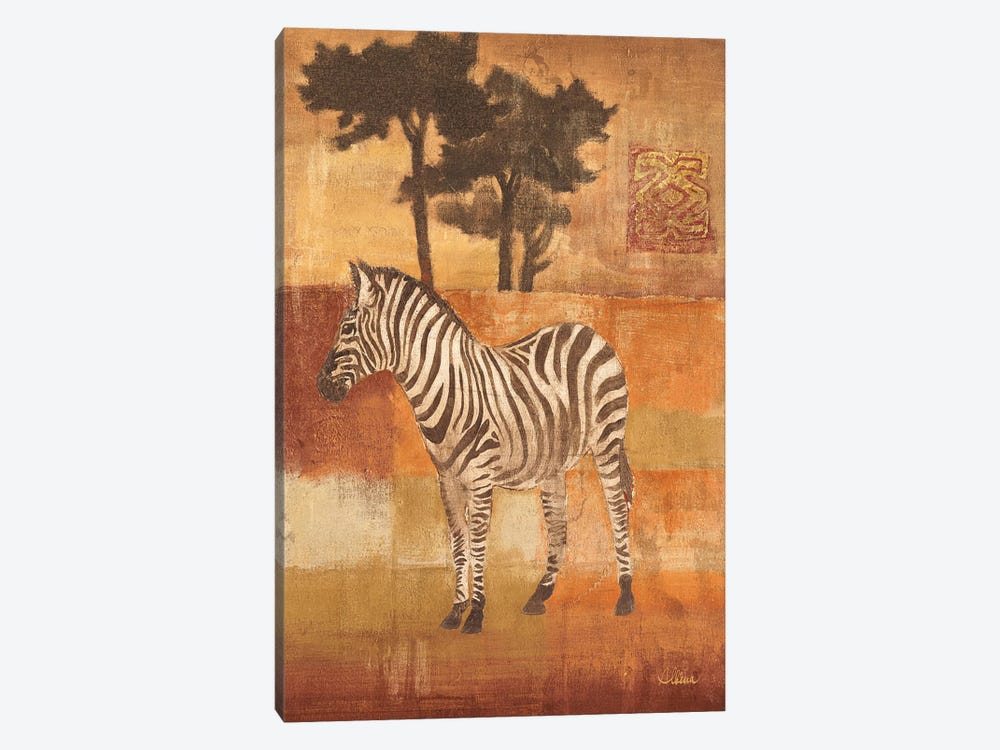 Animals on Safari II by Albena Hristova 1-piece Canvas Art