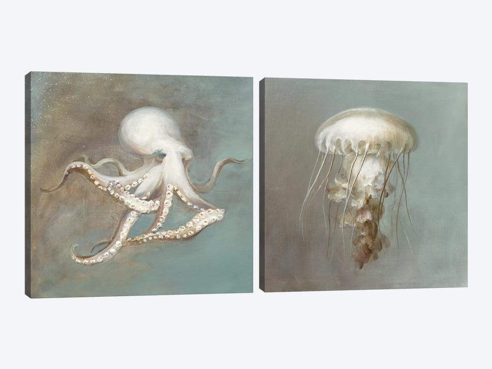 Teasures from the Sea DIptych by Danhui Nai 2-piece Art Print