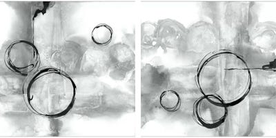 Full Circle Diptych by Chris Paschke wall art