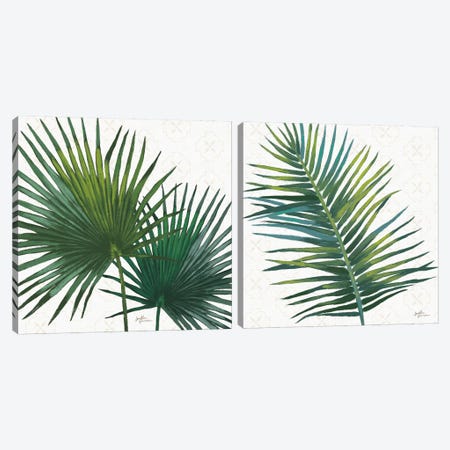 Welcome To Paradise Diptych Canvas Print Set #WAC2HSET143} by Janelle Penner Canvas Art Print