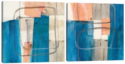 Passage Diptych Canvas Art Print - Mike Schick