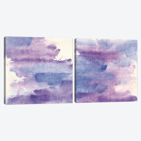 Purple Haze Diptych Canvas Print Set #WAC2HSET163} by Chris Paschke Canvas Art Print