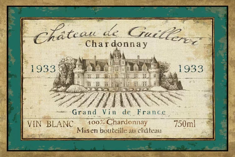 French Wine Label IV 