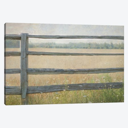 Edge of the Field Canvas Print #WAC3172} by Elizabeth Urquhart Canvas Art