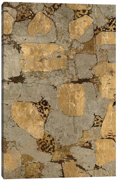 Road of Stones I Canvas Art Print - Neutral Suede