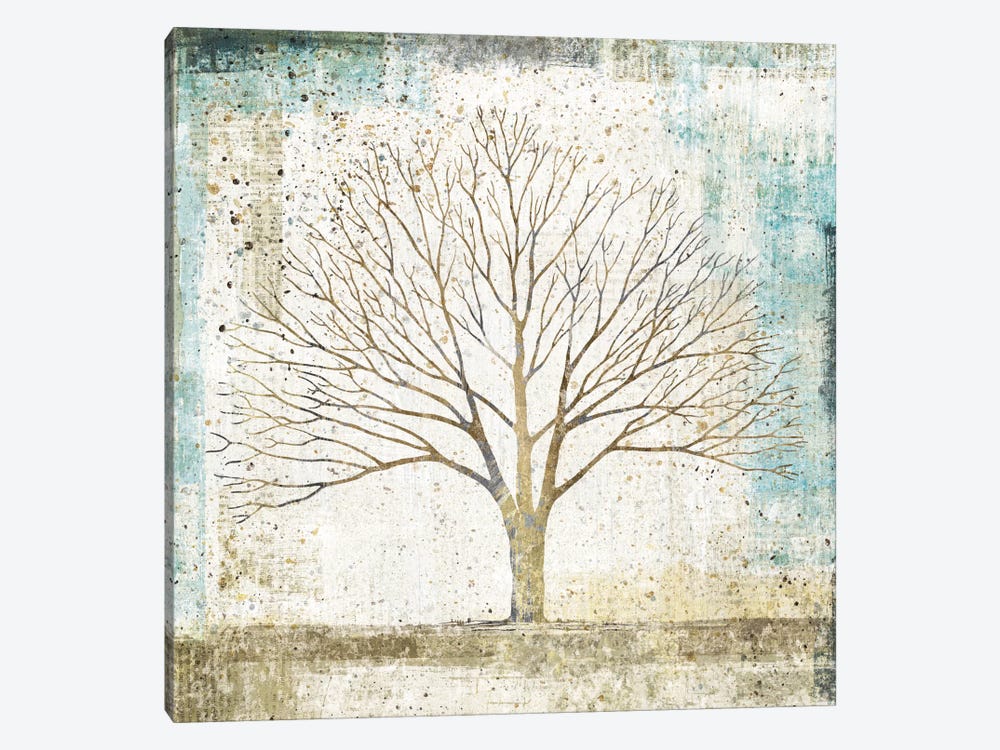 Solitary Tree Collage by All That Glitters 1-piece Art Print