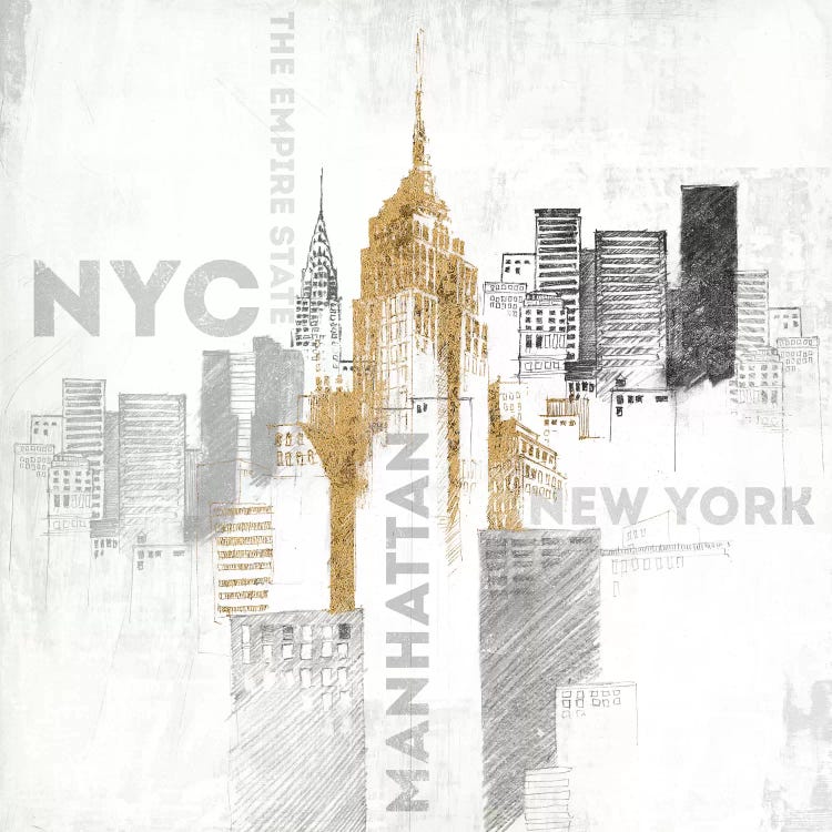 Empire State Building by All That Glitters wall art