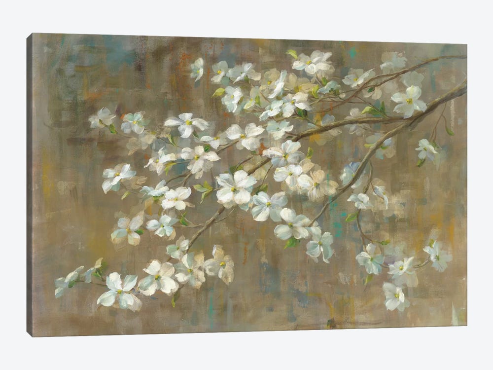 Dogwood in Spring by All That Glitters 1-piece Canvas Print