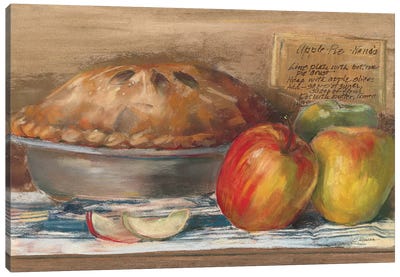 Apple Pie  Canvas Art Print - Pies