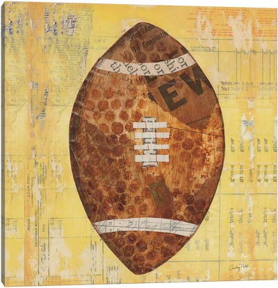 Play Ball II Canvas Art Print - Super Bowl Fandom