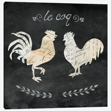 Le Coq Cameo Canvas Print #WAC3255} by Courtney Prahl Canvas Artwork