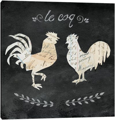 Le Coq Cameo Canvas Art Print