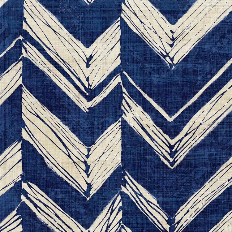Indigo Batik II by Wild Apple Portfolio wall art
