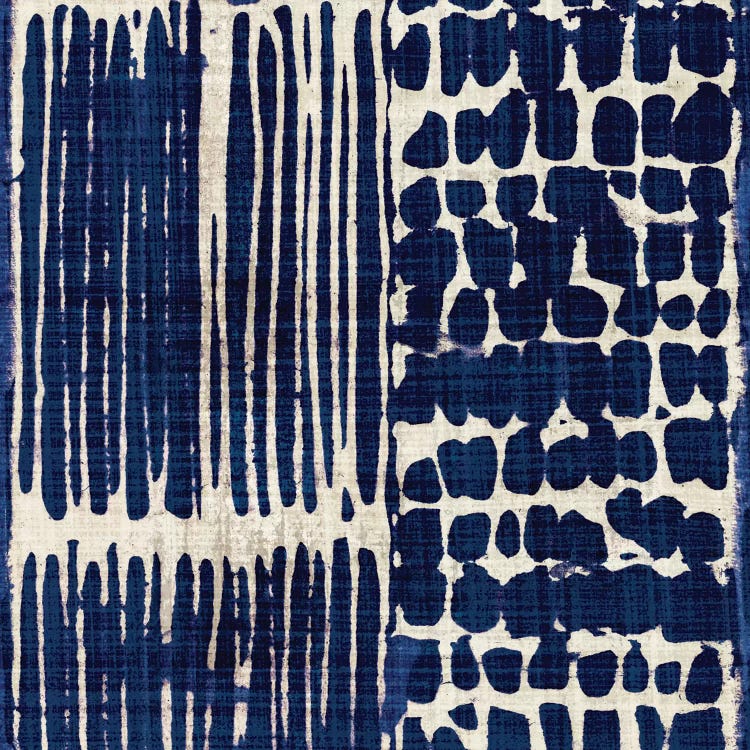 Indigo Batik III by Wild Apple Portfolio wall art