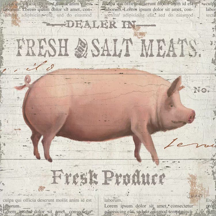 On the Farm I by James Wiens wall art