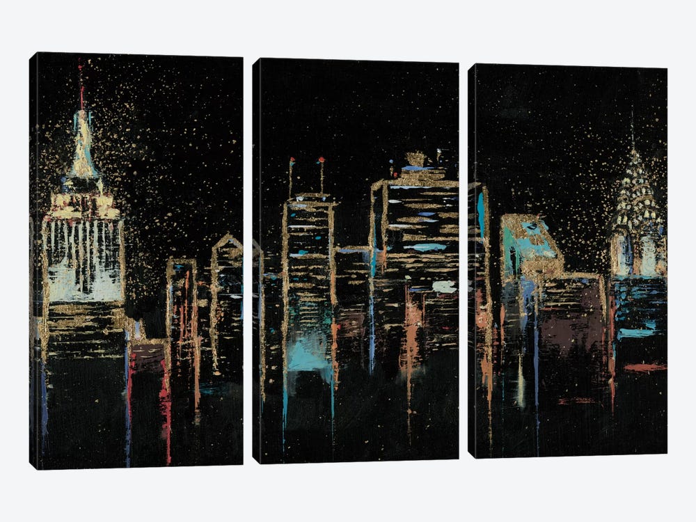 Cityscape by James Wiens 3-piece Canvas Print