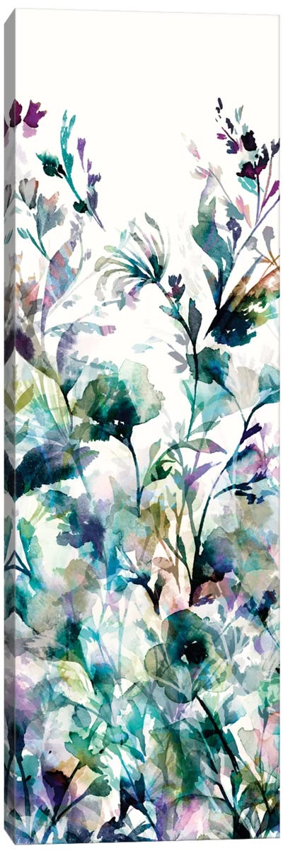 Transparent Garden II - Panel I Canvas Art Print - Wild Apple Portfolio