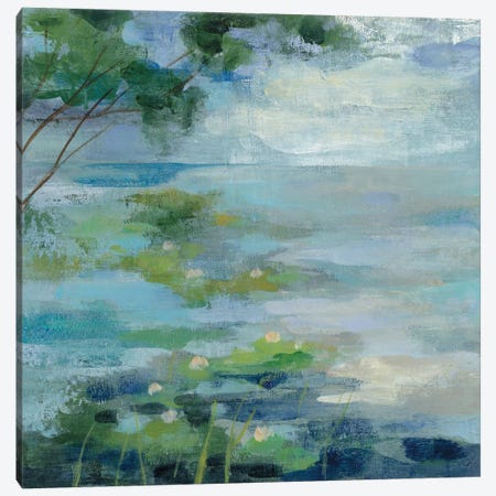 Lily Pond I Canvas Print #WAC3339} by Silvia Vassileva Canvas Art