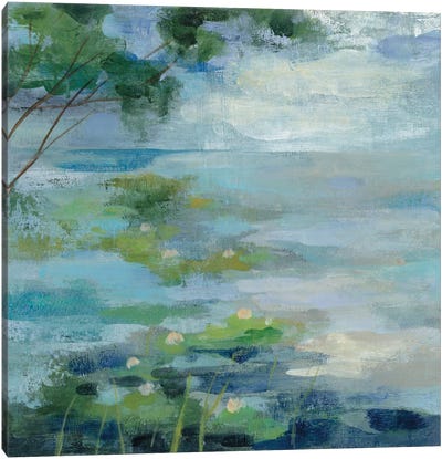 Lily Pond I Canvas Art Print - Lily Art