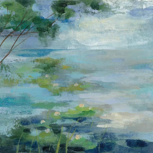 Silvia Vassileva: Lily Pond I by Silvia Vassileva