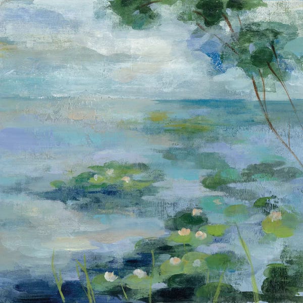 Silvia Vassileva: Lily Pond II by Silvia Vassileva