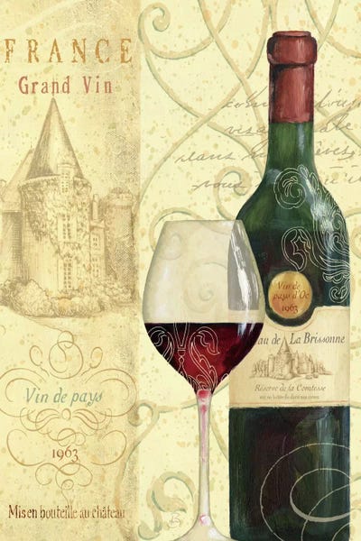 Wine: Wine Passion I  by Daphne Brissonnet