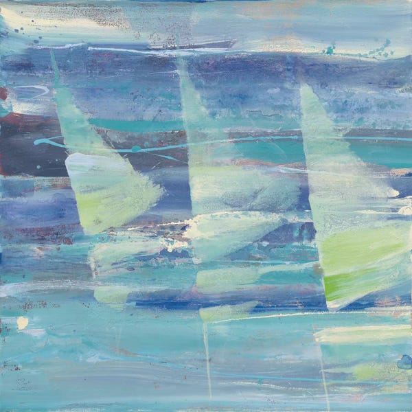 Nautical Living Room: Summer Sail I by Albena Hristova