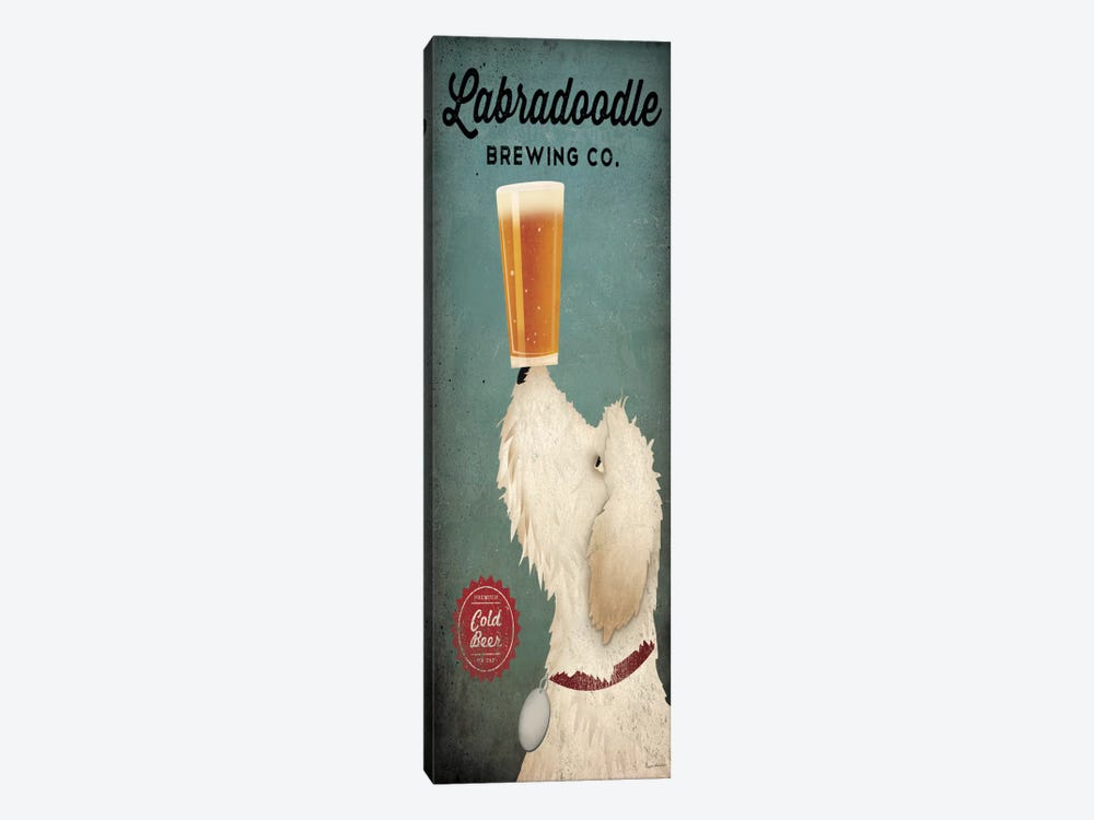 Labradoodle Brewing Co. by Ryan Fowler 1-piece Art Print