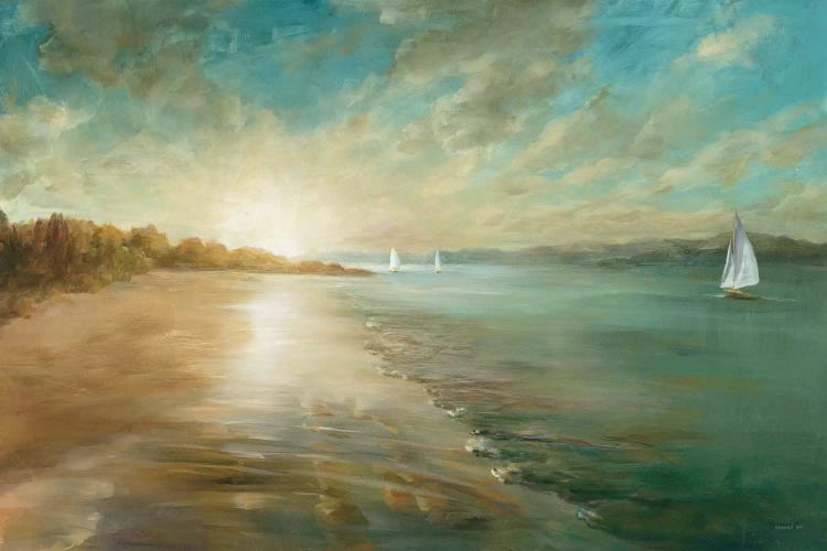 Coastal Glow by Danhui Nai canvas print