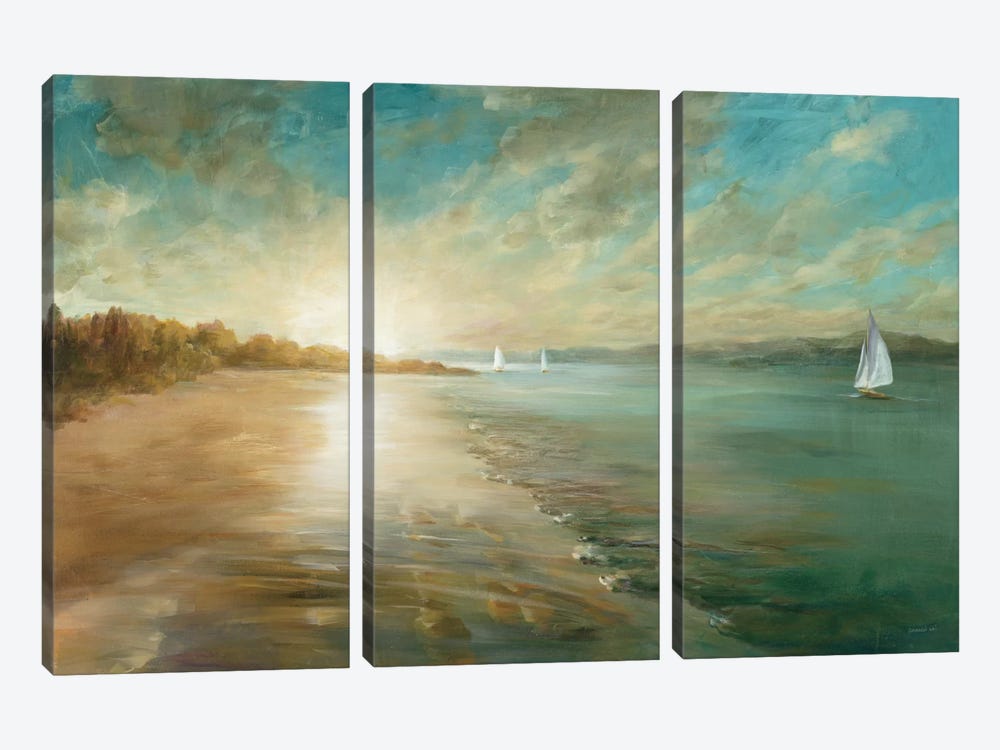 Coastal Glow 3-piece Canvas Artwork