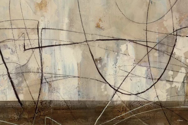 Large Modern Art - Canvas Prints: Across the Desert III by Albena Hristova