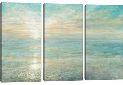 Sunrise Canvas Art Print - 3-Piece Scenic & Landscape Art