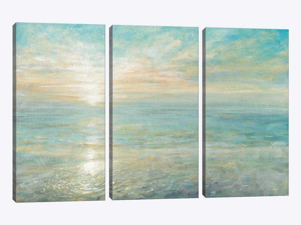 Sunrise by Danhui Nai 3-piece Canvas Art Print
