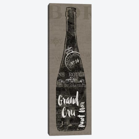 Linen Wine I Canvas Print #WAC3763} by Sue Schlabach Art Print