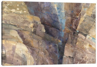 Canyon II Canvas Art Print - Agate, Geode & Mineral Art