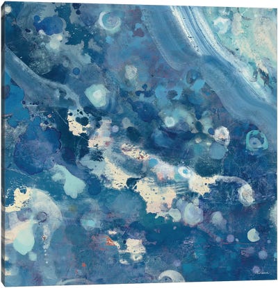 Water III Canvas Art Print - Agate, Geode & Mineral Art