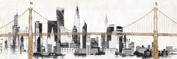 Industrial Office: Bridge and Skyline by Avery Tillmon