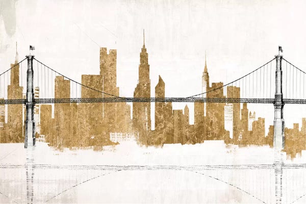 Avery Tillmon: Bridge and Skyline Gold by Avery Tillmon