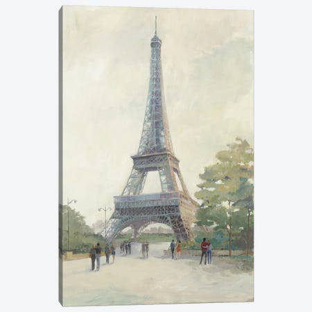 Early Evening Paris Canvas Print #WAC3808} by Avery Tillmon Canvas Art