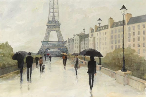 Towers: Eiffel in the Rain by Avery Tillmon