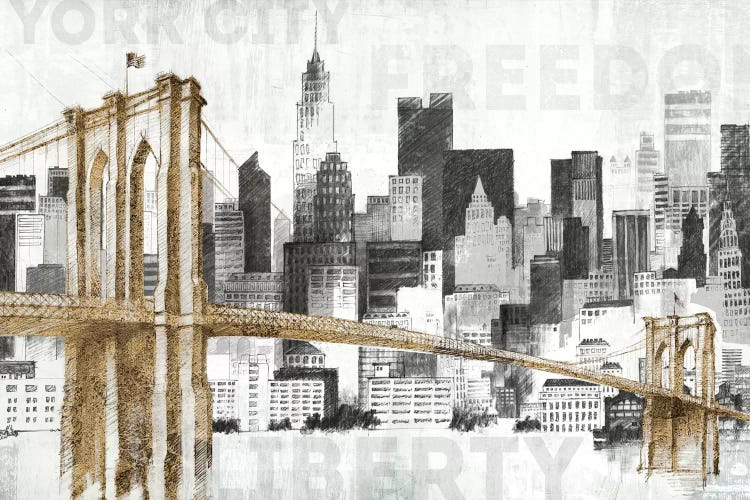 New York Skyline I by Avery Tillmon wall art