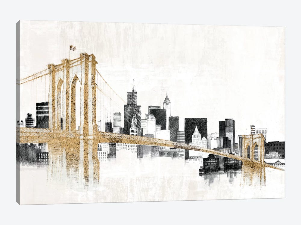 Skyline Crossing by Avery Tillmon 1-piece Canvas Print