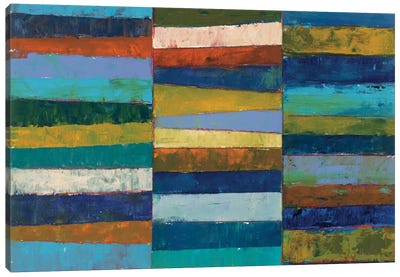 Abstract Stripe II Canvas Art Print - Cheryl Warrick