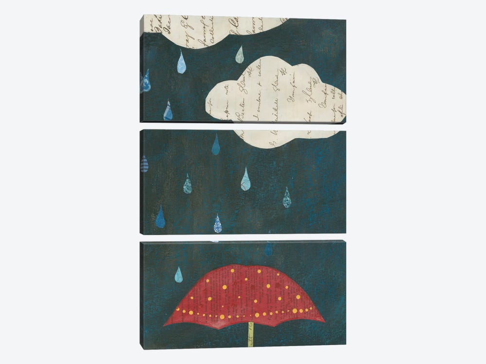 Spring Rain II 3-piece Art Print