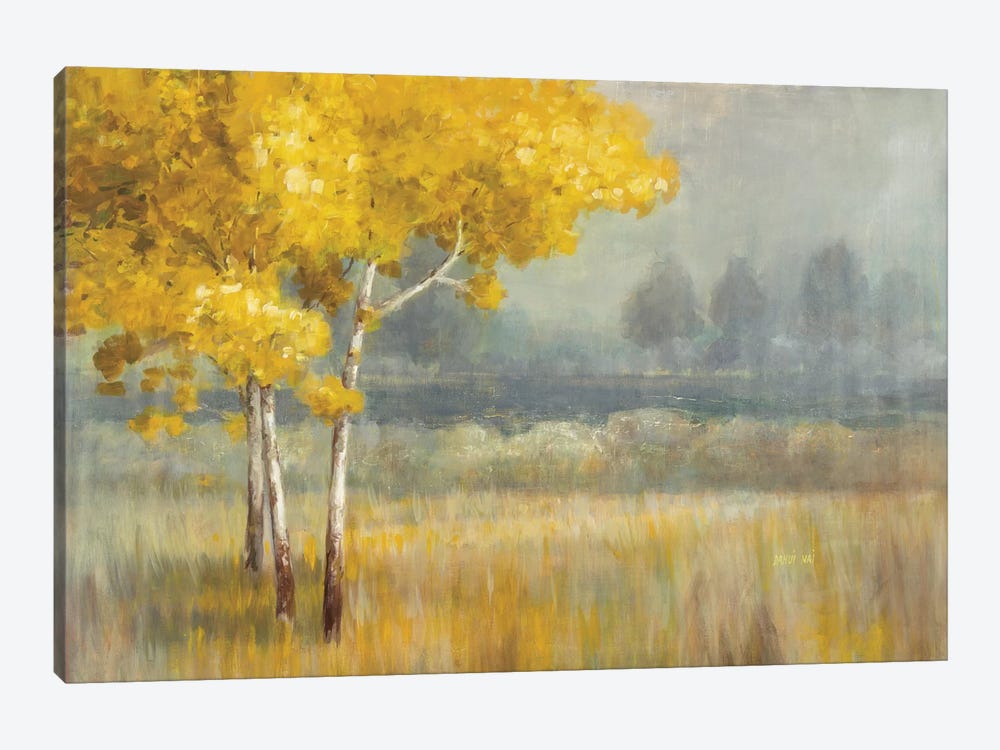 Yellow Landscape 1-piece Canvas Art