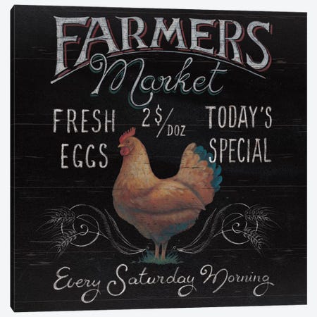 Farmers Market I Canvas Print #WAC3848} by Daphne Brissonnet Canvas Artwork