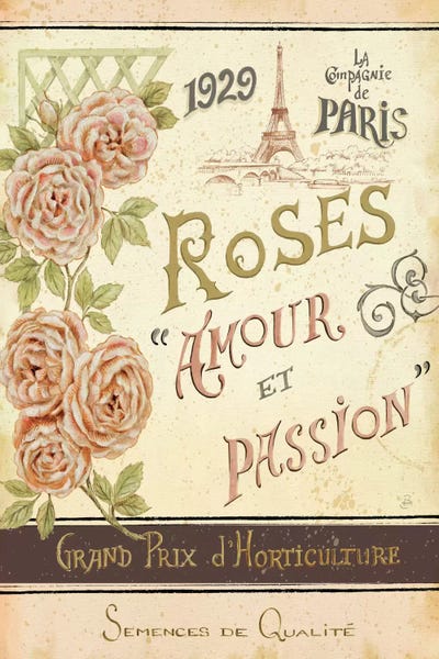 Daphne Brissonnet: French Seed Packet I  by Daphne Brissonnet
