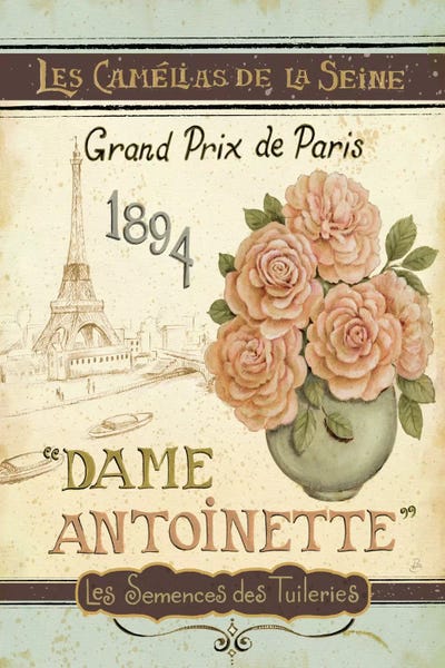 French Country Décor: French Seed Packet II  by Daphne Brissonnet