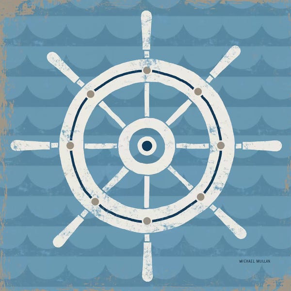 All Purples: Nautical Helm by Michael Mullan