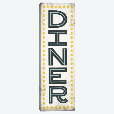 Retro Diner (Diner Sign) Canvas Print #WAC3917} by Michael Mullan Canvas Print